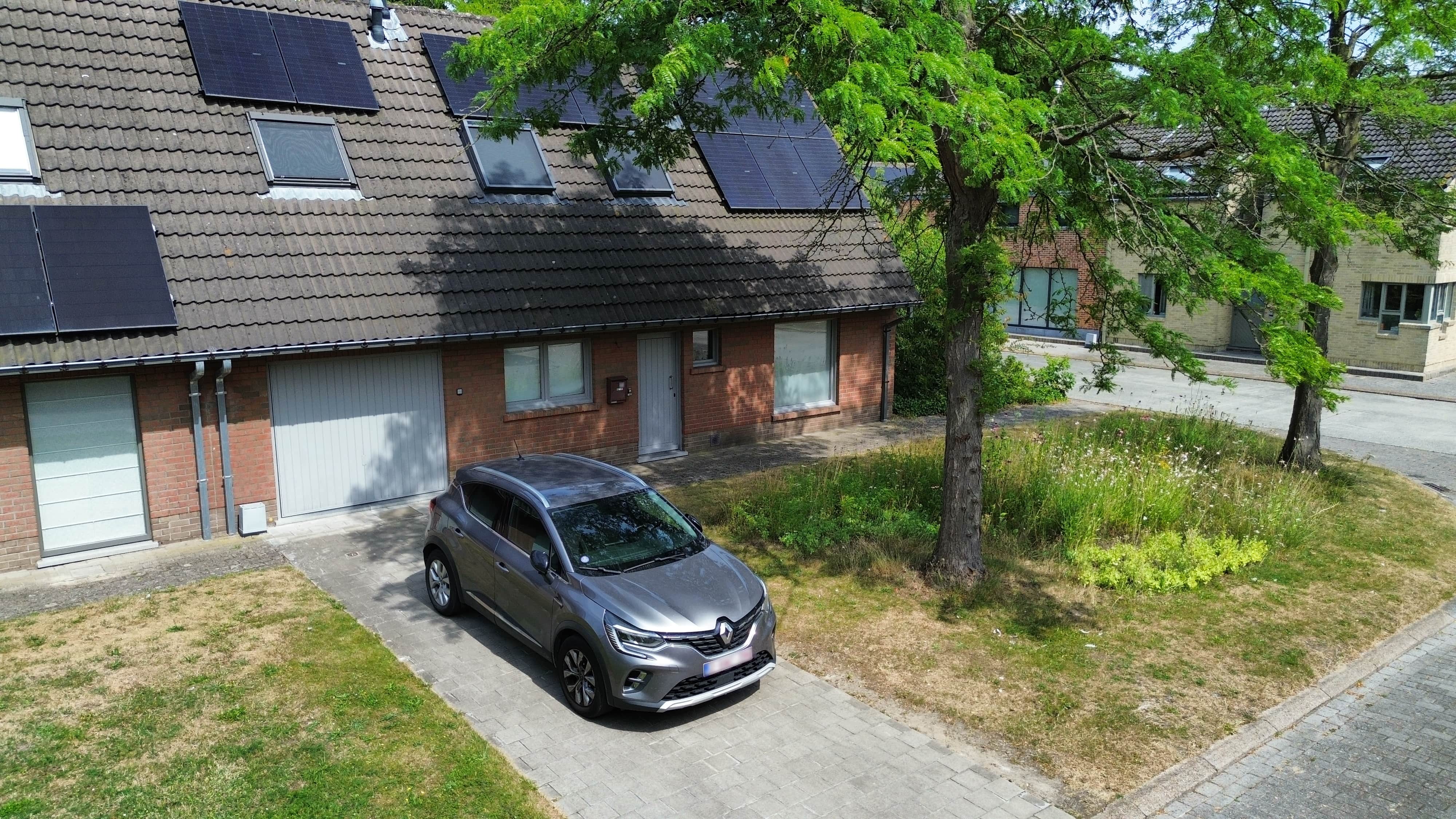 Bewerkte drone foto